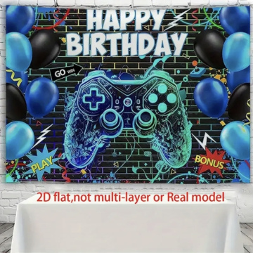 Gamer Birthday Banner 