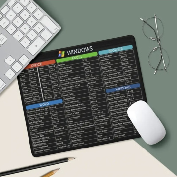 Windows Shortcut Mouse Pad 