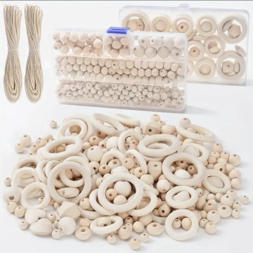 Wooden Beads 416pcs 