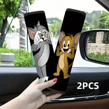 Car Seat Belt Cover Tom and Jerry 2pcs