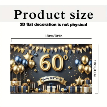60th Birthday Banner 
