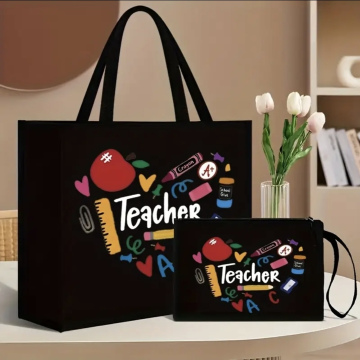 Teacher-Themed Bag 2pcs