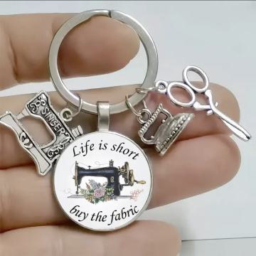 Singer Keychain