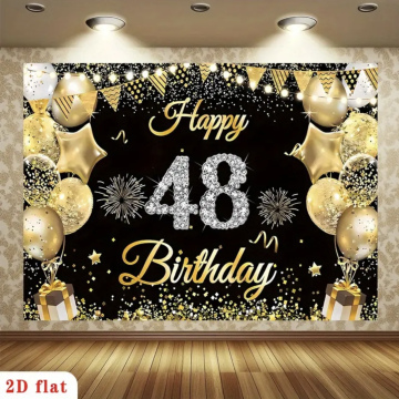 48th Birthday Banner 