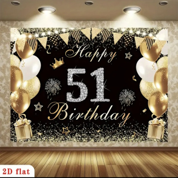 51 Birthday Banner 
