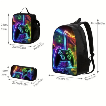 Game Console Boys Backpack
